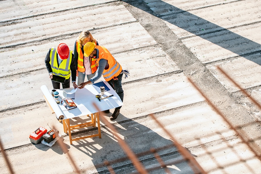 Equipo de empresa constructora Dinamic Urban en Mallorca especializada en rehabilitación y reformas